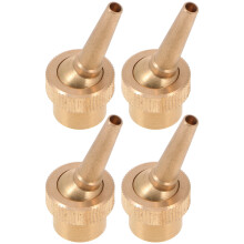 4Stk Messing Fontänen Düse Richtung Sprinklerkopf Gold