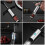 Rotes Dattelkernentferner Fruchtkernentferner Silber 10