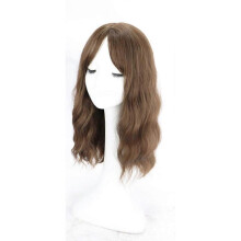 (Cold Wood)Wig female long hair new style hair set temperament wool roll net red cute instant noodle roll corn hot natural full headgear