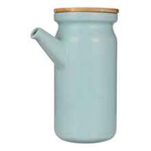 1St Ölspender Flasche Keramik Essig Gewürzflasche Kanne