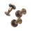 Copper Brass Flat Head Screws Rivets Nails Leather Cap 8mm 20 Pack Durable 5