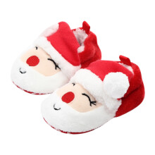 11 Cm 1 Paar Schneemannform Sockenschuhe Warm Rutschfest Geschenk