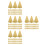 200 Pcs Triangle Cake Bases Golden Cardboard Mousse Boards Disposable 9