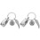 2Pcs Mini Urn Memorial Keychain For Ashes 4