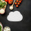 6 Pcs Cloud Shape Snack Dish For Home Use White 5