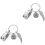 2Pcs Mini Urn Memorial Keychain For Ashes 5