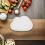 6 Pcs Cloud Shape Snack Dish For Home Use White 7