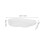 6 Pcs Cloud Shape Snack Dish For Home Use White 2