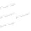 4Pcs Transparent Wall Mount Glasses Display Holder Rack 9