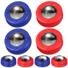 32 Pcs Kids Party Tabletop Sliding Pucks Table Soccer Game