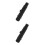 2Pcs Threaded Handle Replacement Tip Mop Adapter Quick Assembly Black 5