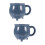 2Pcs Ceramic Cauldron Mug Coffee Cup For Halloween 9