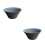 2Pcs Grey Ceramic Coffee Filter Cup Tea Maker for Office Cafe 8