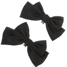 3 Pairs Bride Shoe Clips Bow Decorations For Wedding High Heels