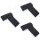 6 Pcs Skiing Snowboard Bindings Fixing Straps Outdoor Accessories 8