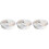 3Pcs Round Divided Serving Tray With Lid And Handle 6