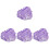 4Pcs Natural Crystal Stone Desktop Decor For Home Office 2