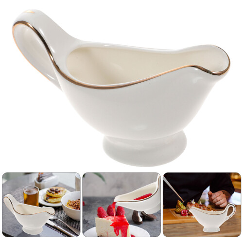 2 Pcs Creative Ceramic Milk Jugs For Coffee And Honey