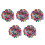 5000 Pcs Felt Round Pads For Crafts Diy: Assorted Colors 6