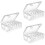 3 Sets Storage Containers With Lids For Small Items And Beads 8
