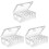 3 Sets Storage Containers With Lids For Small Items And Beads 4