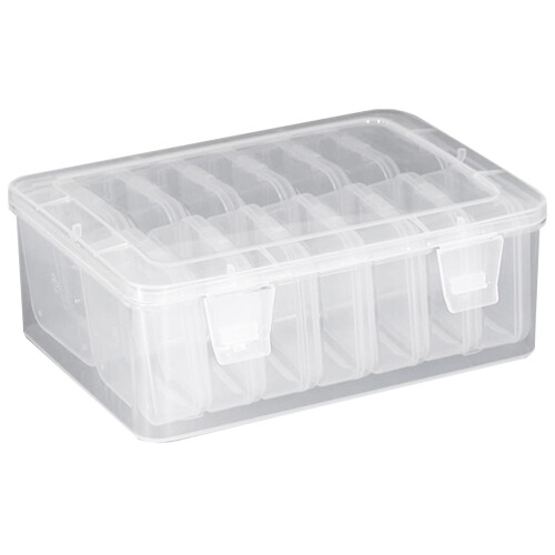 3 Sets Storage Containers With Lids For Small Items And Beads 1