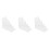 3Pcs Acrylic 5-Tier Riser Display Shelf For Wallet Showcase 6
