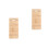 2 Pcs Solid Wood Thickened Laundry Washboard for Home Use 3