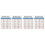 2Pcs Mandolin Chord Chart Fingering Diagram Copper Plate Paper Guide 2