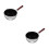 2Pcs Japanese Nonstick Pan With Wooden Handle Flat Bottom 4