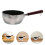 2Pcs Japanese Nonstick Pan With Wooden Handle Flat Bottom 11