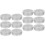 12 Pcs Empty Round Tin Boxes With Lids For Cookie Packaging 6