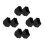 8 Pcs Ladder Foot Covers Rubber Replacement Pads For Folding Ladders 10