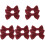 10 Pcs Bow Shoe Clips Removable Buckles Charms Accessories 4