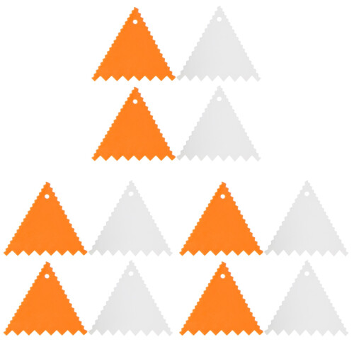 12 Sets Triangle Cake For Cream And Chocolate 1