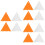 12 Sets Triangle Cake For Cream And Chocolate 6