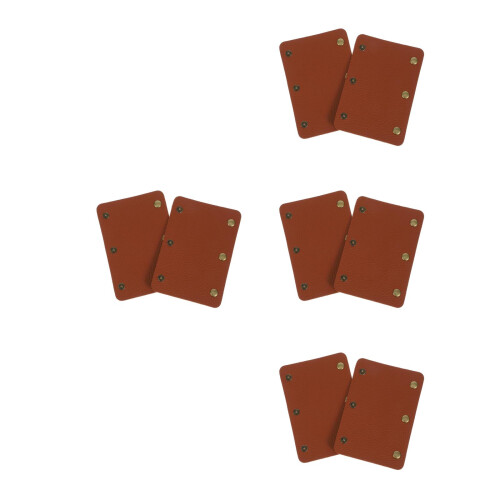 8 Pcs Pu Luggage Handle Covers For Suitcase And Handbag 1