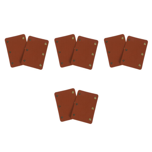 8 Pcs Pu Luggage Handle Covers For Suitcase And Handbag 2