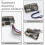 3Pcs Car Audio Converter High To Low Frequency With Delay Function 10