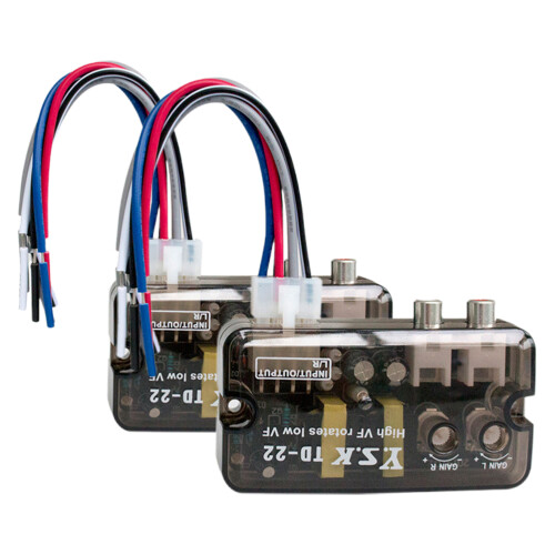 3Pcs Car Audio Converter High To Low Frequency With Delay Function