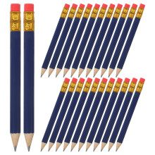 288Pcs Portable Dark Blue Wooden Sketch Pencils for Students Daily Use