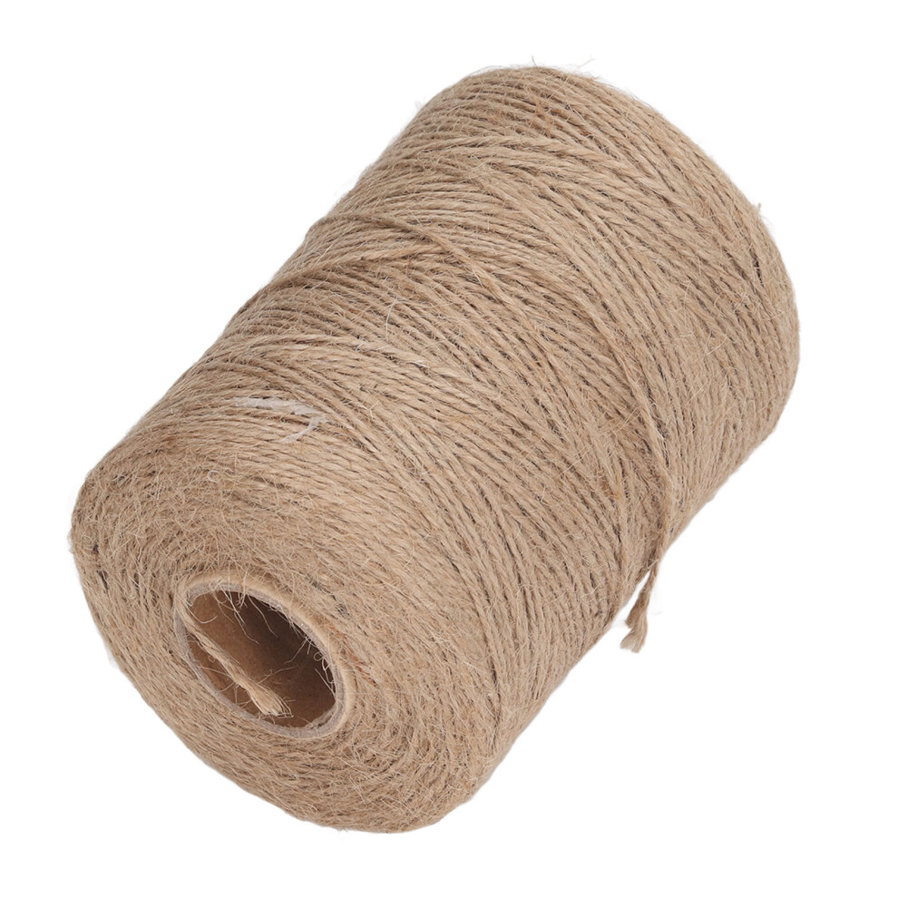 Jute Rope 2Mm Strong Hemp Twine 300M For Arts Crafts Gardening Safety Projects 7661352277187