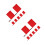 14Pcs Quick Deployment Referee Flags with Sponge Handle 5