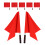 14Pcs Quick Deployment Referee Flags with Sponge Handle 2