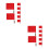 14Pcs Quick Deployment Referee Flags with Sponge Handle 7