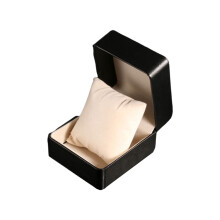 2Pcs Watch Box Pu Elastic Cover Storage Case