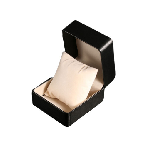 2Pcs Watch Box Pu Elastic Cover Storage Case