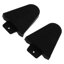 2Paren Kwaliteit Rubber Cleats Cover Beschermhoes Zwart