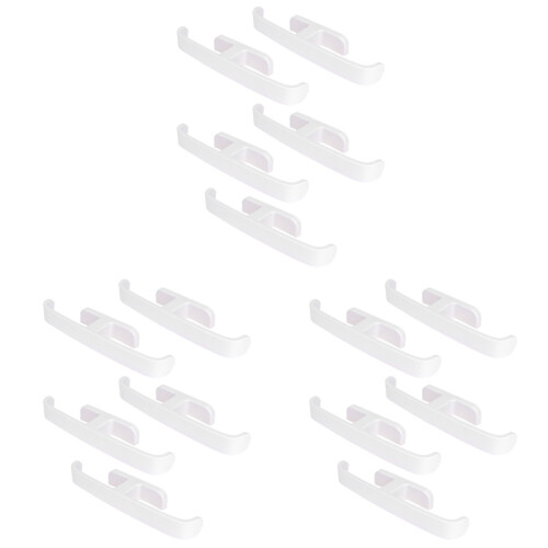 15 Pcs Wall Mounted Plastic Door Shoe Storage Rack 1