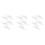 15 Pcs Wall Mounted Plastic Door Shoe Storage Rack 4